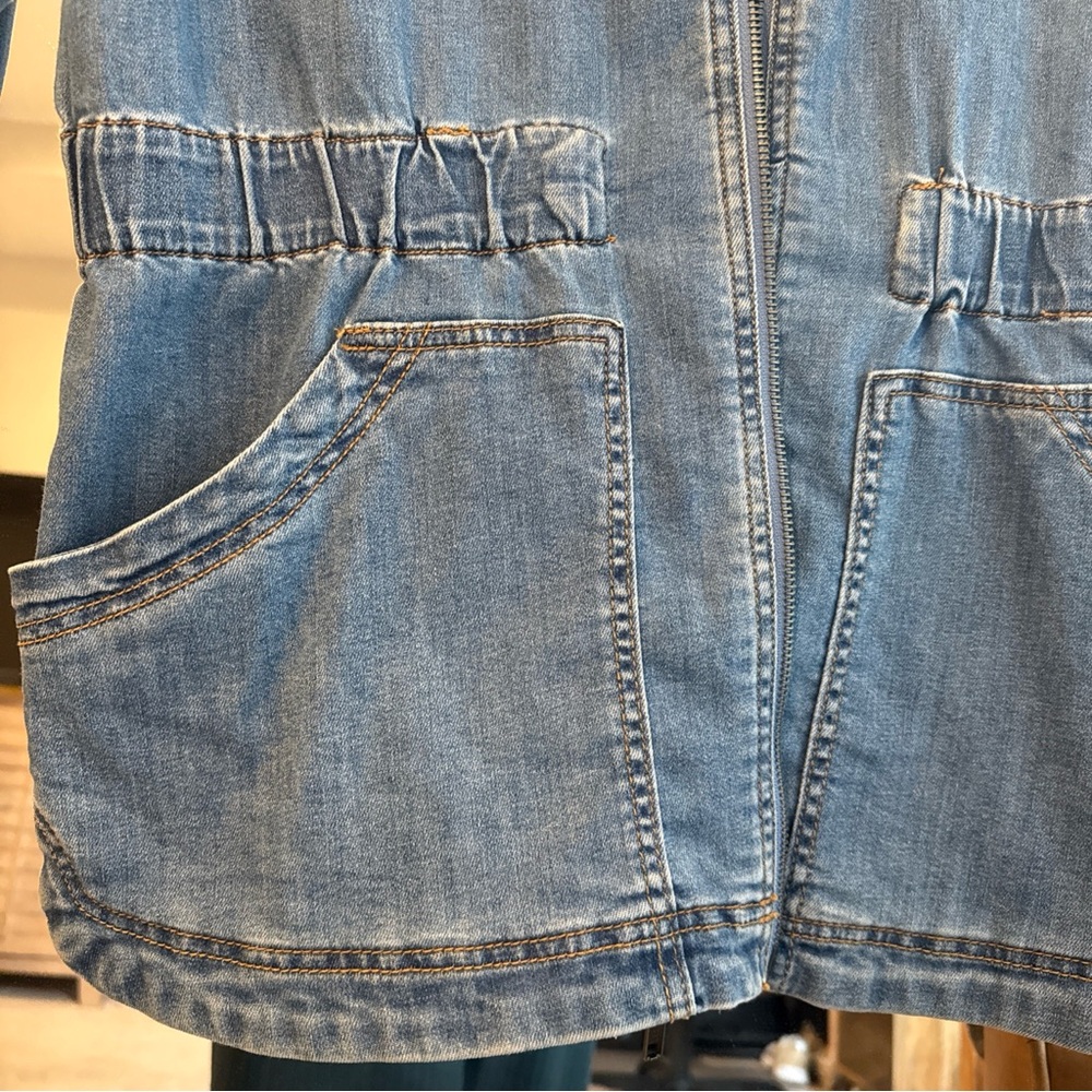 Knox Rose Light Blue Jean Jacket